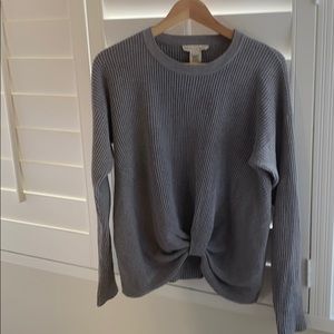 Lovestitch Elsie grey thermal pullover